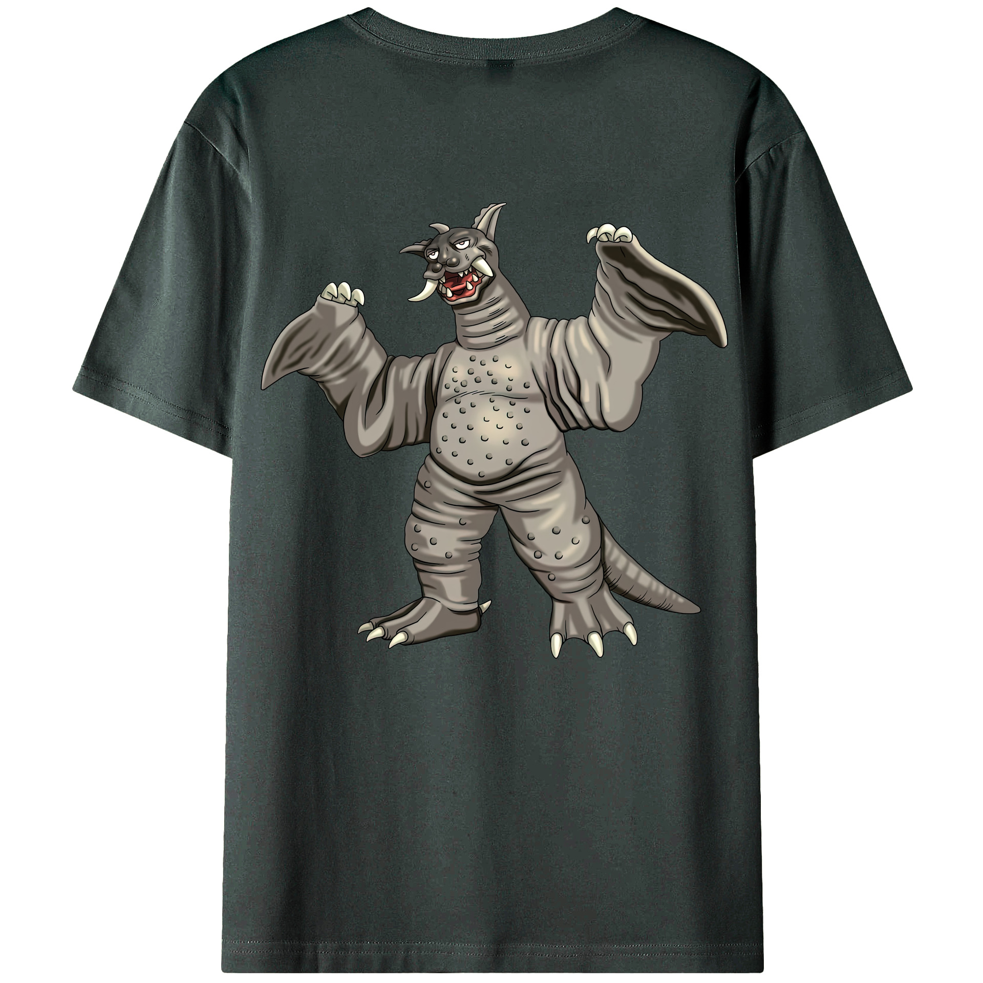 （画像用） ウルトラマン Ultraman 綿100％ メンズ半袖Tシャツ（バックプリント） 通気性